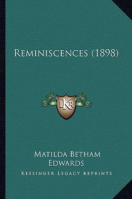 Reminiscences (1898) 1164099574 Book Cover