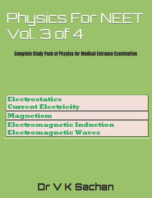 Physics For NEET Vol. 3 of 4: Complete Study Pa... B086FY7RDG Book Cover