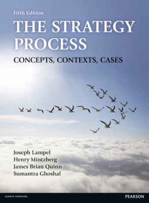 The Strategy Process: Concepts, Contexts, Cases 027371628X Book Cover