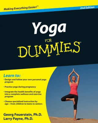 Yoga for Dummies 0470502029 Book Cover