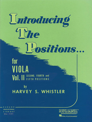 Introducing the Positions for Viola: Volume 2 -... 1423444949 Book Cover