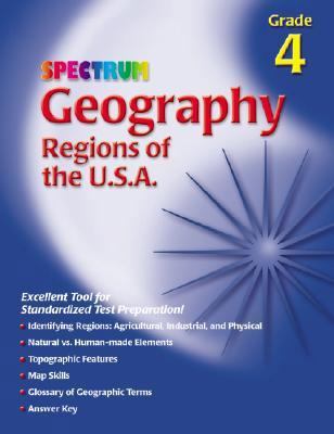 Geography: Regions of the U.S.A.: Grade 4 156189964X Book Cover