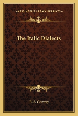 The Italic Dialects 1163635413 Book Cover
