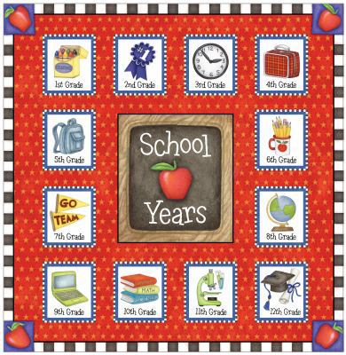 School Years Memory Keeper (Red) 1450813909 Book Cover