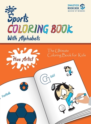 SBB Hue Artist - Sports Colouring Book 9389288398 Book Cover