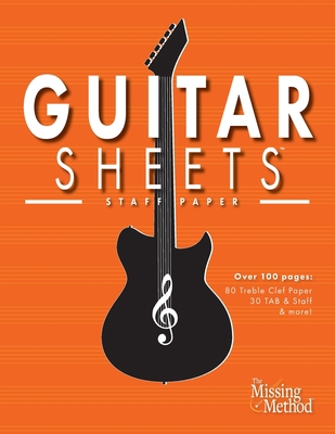 Guitar Sheets Staff Paper: Over 100 pages of Bl... 1953101119 Book Cover