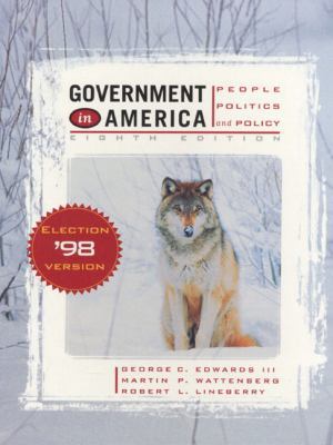 Government in America: Election Edition 032104486X Book Cover