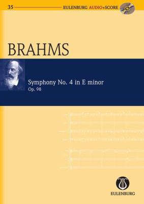Symphony No. 4 in E Minor Op. 98: Eulenburg Aud... 3795765358 Book Cover