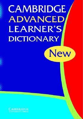 Cambridge Advanced Learner's Dictionary 0521531055 Book Cover