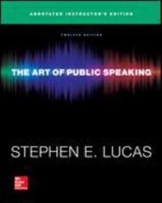 THE ART OF PUBLIC SPEAKING, Custom edition for ...            Book Cover