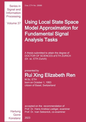 Using Local State Space Model Approximation for... 3866287925 Book Cover