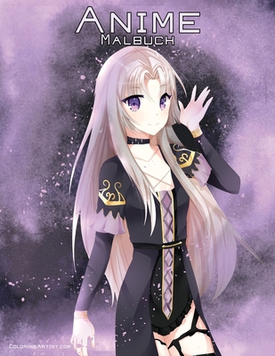 Anime-Malbuch 1 [German] 1530341922 Book Cover