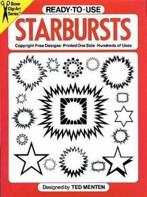 Ready-To-Use Starbursts 0486250504 Book Cover