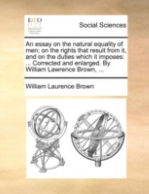 An Essay on the Natural Equality of Men; On the... 1140740830 Book Cover