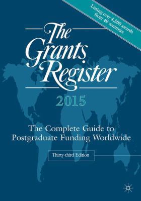 The Grants Register: The Complete Guide to Post... B017POHZ2O Book Cover