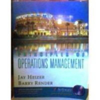 Principles of Operations Management 013101613X Book Cover