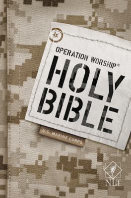 Operation Worship Bible-NLT-U.S. Marine Corps 1414333870 Book Cover