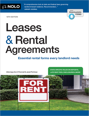 Leases & Rental Agreements 1413332722 Book Cover