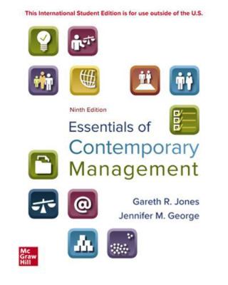 ISE Essentials of Contemporary Management (ISE ... 1260575993 Book Cover