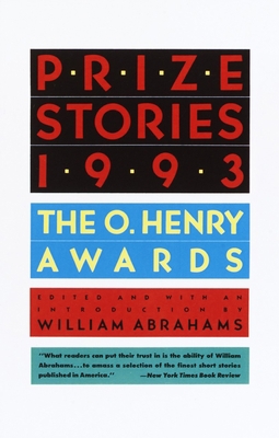 Prize Stories 1993: The O'Henry Awards 0385425325 Book Cover