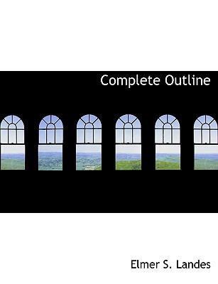 Complete Outline 1116109174 Book Cover