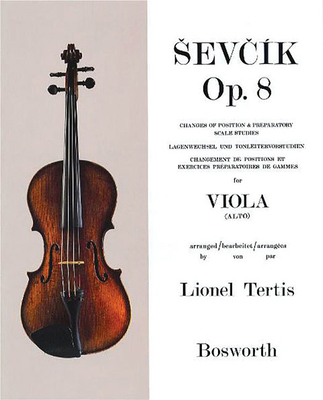 Sevcik for Viola - Opus 8: Changes of Position ... 1846096405 Book Cover