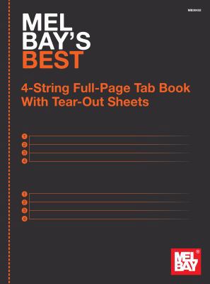 Mel Bay's Best 4-String Full-Page Tab Book 0786685433 Book Cover