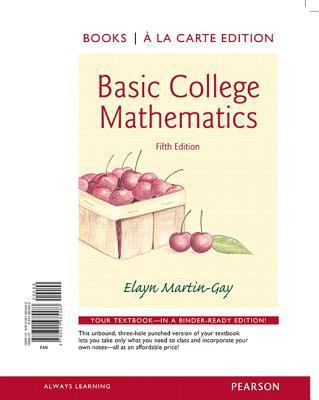 Basic College Mathematics, Books a la Carte Edi... 0321985583 Book Cover