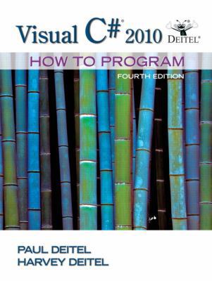 Visual C# 2010: How to Program [With DVD] 0132151421 Book Cover