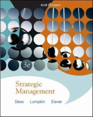 Strategic Management: Text and Cases 0073102466 Book Cover