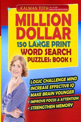 Million Dollar 150 Large Print Word Search Puzz... 1500787213 Book Cover