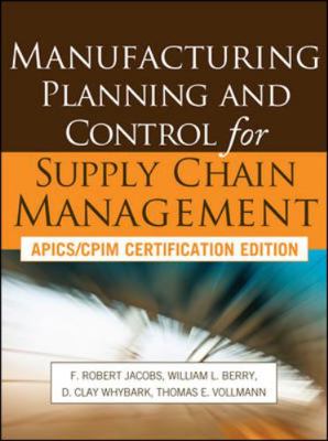 Manufacturing Planning and Control for Supply C... 0071750312 Book Cover