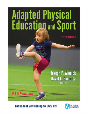 Adapted Physical Education and Sport 1718211112 Book Cover