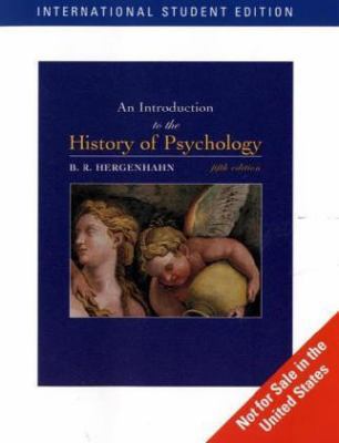 An Introduction to the History of Psychology 0534554067 Book Cover