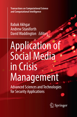 Application of Social Media in Crisis Managemen... 3319849018 Book Cover