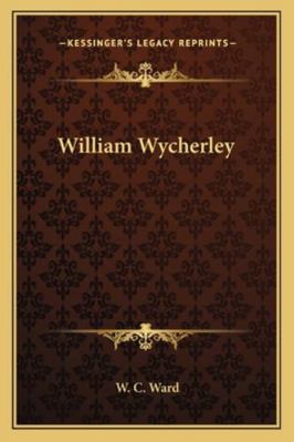 William Wycherley 1162807830 Book Cover