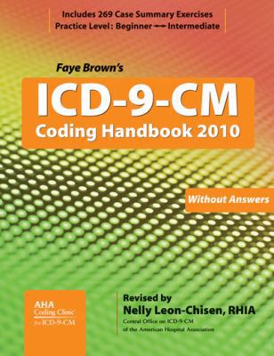 ICD-9-CM Coding Handbook, Without Answers (Brow... 1556483619 Book Cover
