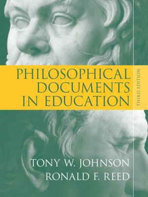 Philosophical Documents in Education 0205553842 Book Cover