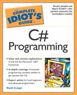 Complete Idiot's Guide to C# Programming 002864378X Book Cover