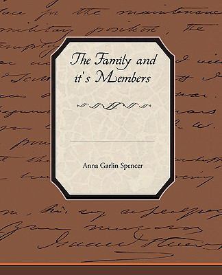 The Family and It's Members 1438520131 Book Cover