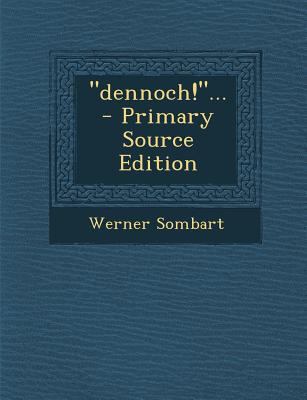 Dennoch!... [German] 1293087734 Book Cover