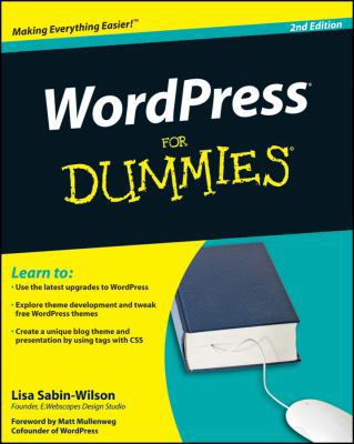 WordPress For Dummies, 2nd Edition 0470402962 Book Cover