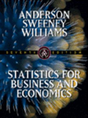 Statistics for Business and Economics with Stud... B01N4LP7AE Book Cover