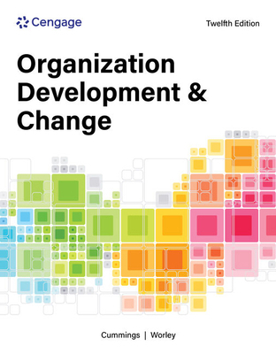 Organization Development and Change 0357986156 Book Cover