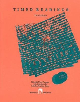 Timed Readings in Literature, Book 2: Fifty 400... 0890615047 Book Cover