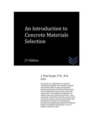 An Introduction to Concrete Materials Selection 1980963347 Book Cover