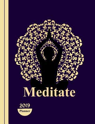 Meditate: Meditation Position Silhouette 1791580114 Book Cover