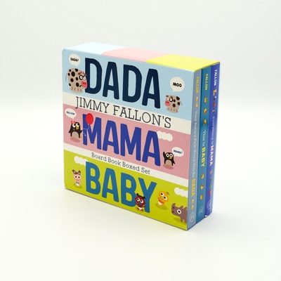 Jimmy Fallon's Dada, Mama, and Baby Board Book ... 1250852382 Book Cover