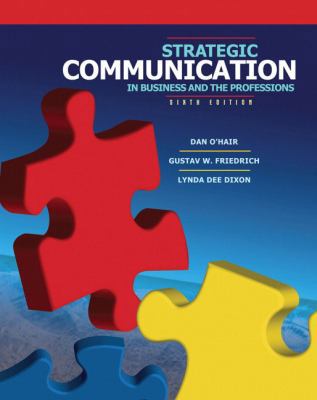 Strategic Communication in Business and the Pro... 0205561209 Book Cover