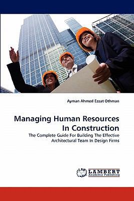 Managing Human Resources In Construction 3838390989 Book Cover